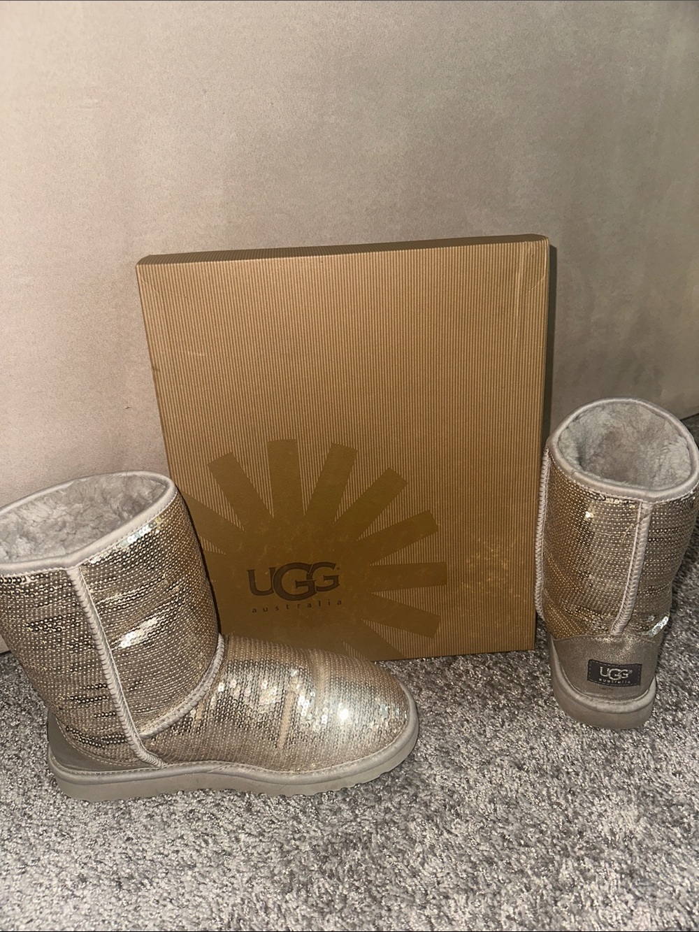 UGG Sequin Mid-Calf Boot